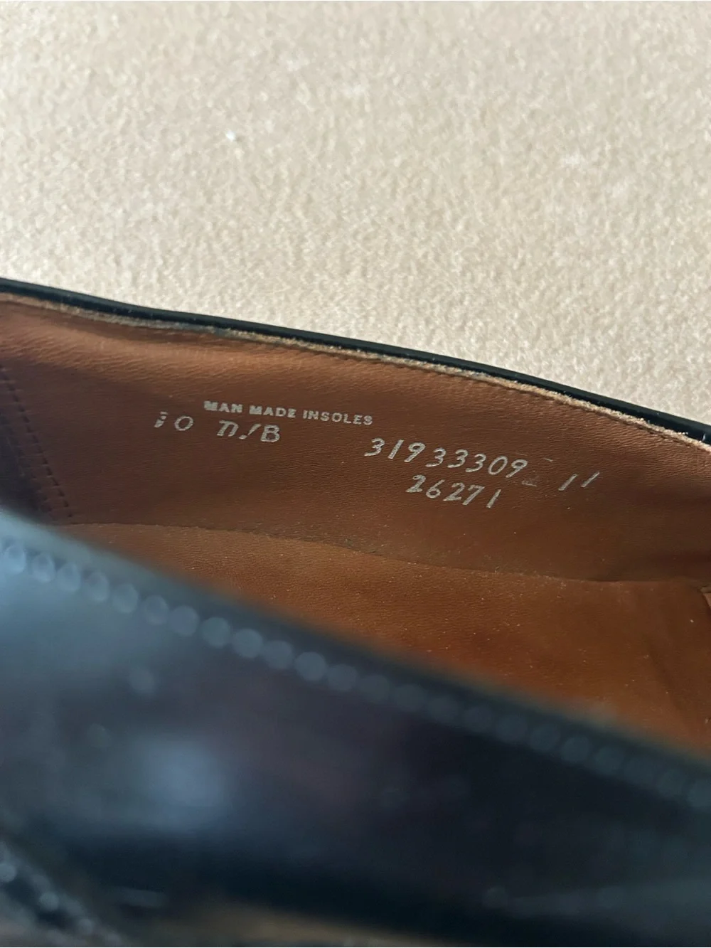 Bostonian Black Leather Tassel Kiltie Loafers